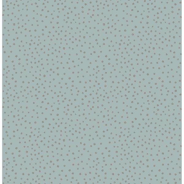 a street prints Cassie Light Blue Petite Polka Wallpaper