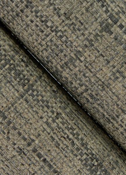 A Street Prints Cheng Light Grey Woven Grasscloth Wallpaper