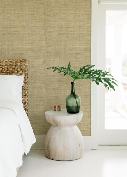 A Street Prints Cheng Wheat Woven Grasscloth Wallpaper