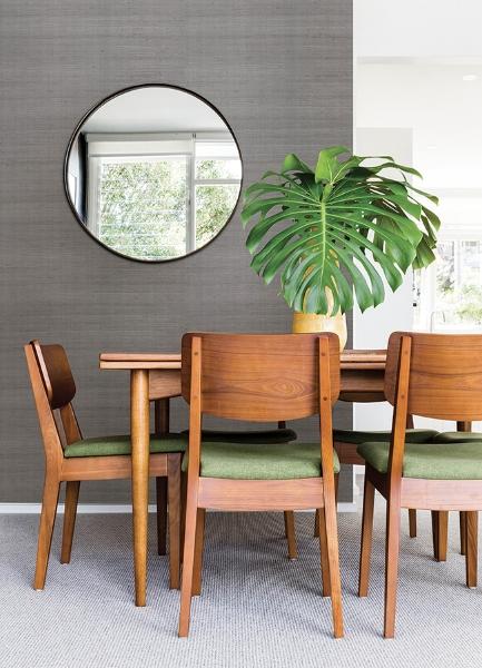 A Street Prints Colcord Silver Sisal Wallpaper By Scott Living