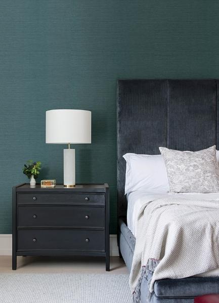 A Street Prints Colcord Teal Sisal Wallpaper By Scott Living