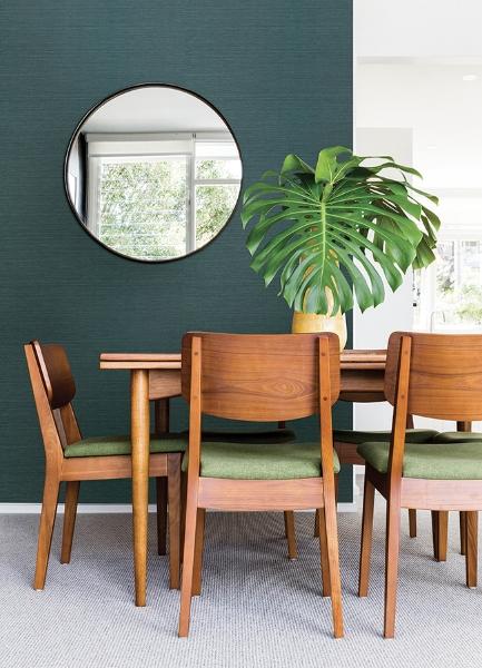 A Street Prints Colcord Teal Sisal Wallpaper By Scott Living