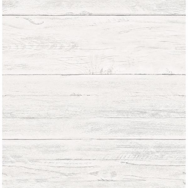 a street prints Colleen White Washed Boards Wallpaper