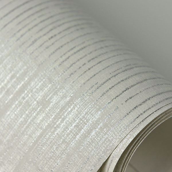 A Street Prints Comares Dove Stripe Texture Wallpaper