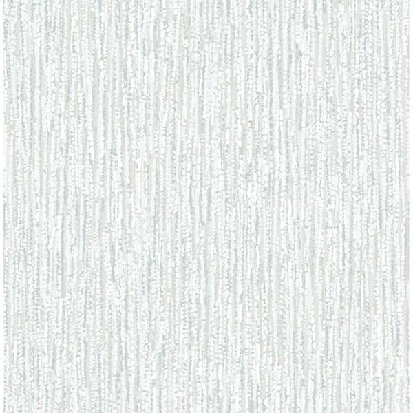 a street prints Corliss Light Blue Beaded Strands Wallpaper
