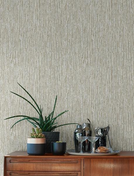 A Street Prints Corliss Neutral Beaded Strands Wallpaper