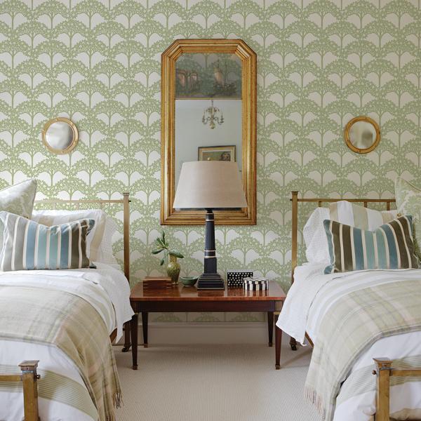 A Street Prints Dawson Green Magnolia Tree Wallpaper