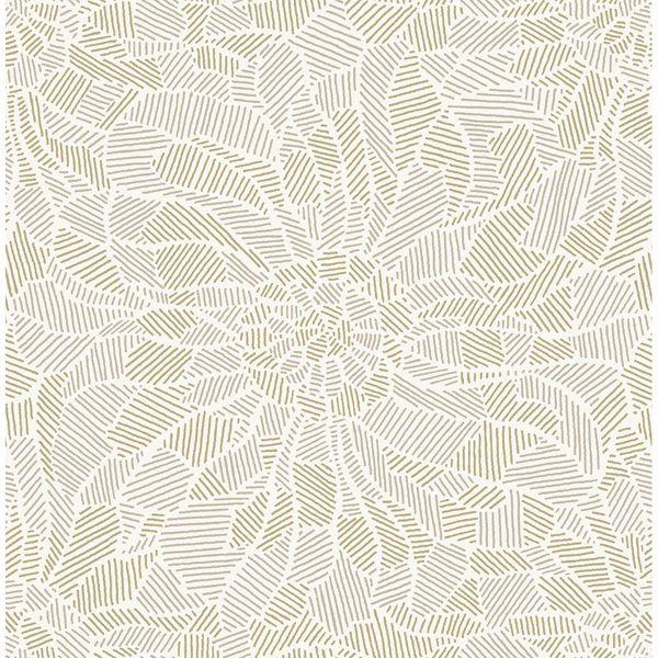 a street prints Daydream Honey Abstract Floral Wallpaper