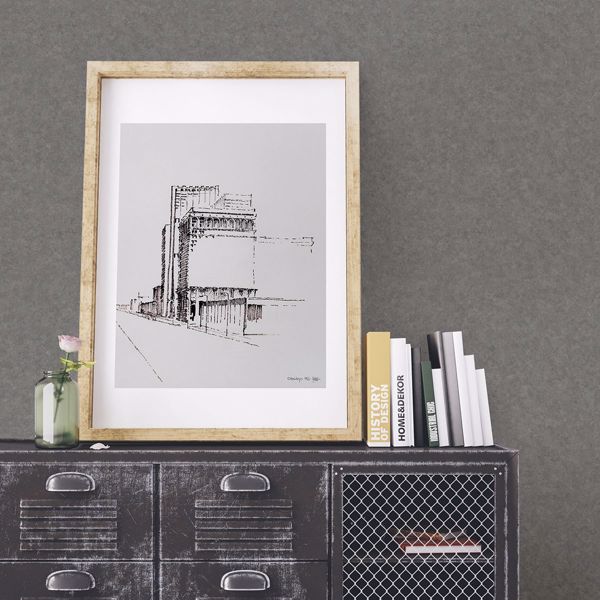 A Street Prints Duchamp Dark Grey Metallic Texture Wallpaper