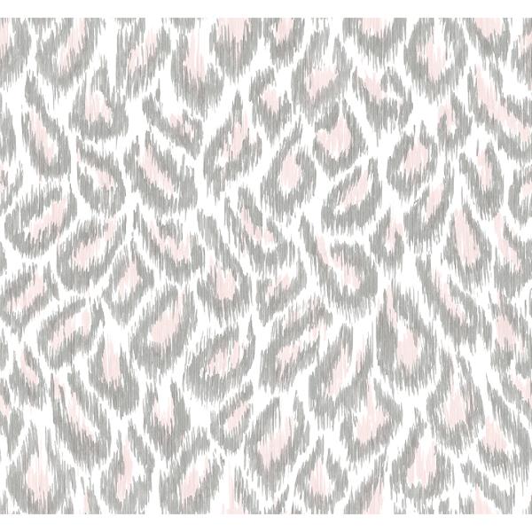 a street prints Electra Blush Leopard Spot String Wallpaper