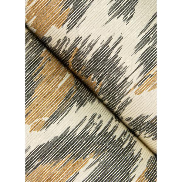 A Street Prints Electra Bronze Leopard Spot String Wallpaper