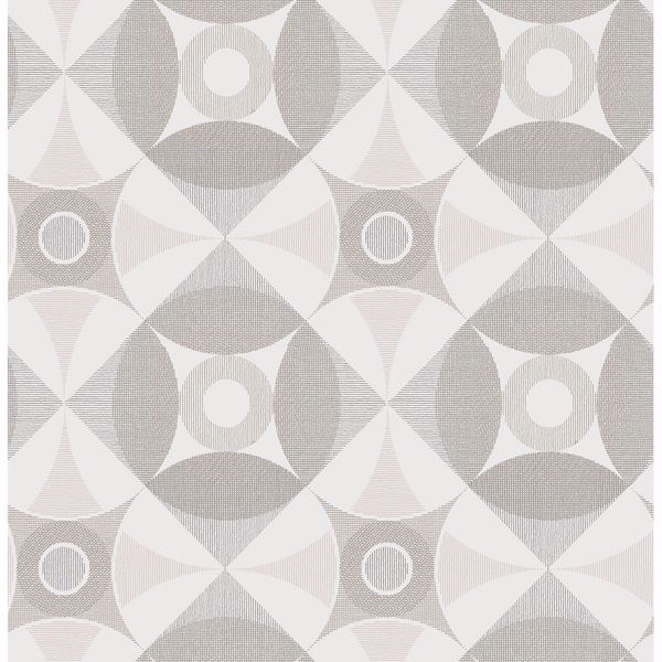 a street prints Ellis Light Brown Geometric Wallpaper