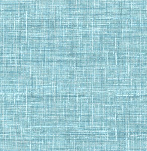 a street prints Emerson Light Blue Faux Linen Wallpaper