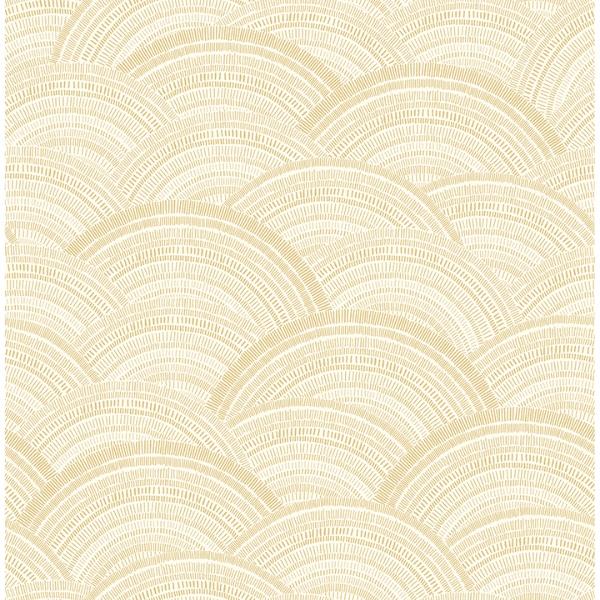 a street prints Encircle Yellow Geometric Wallpaper