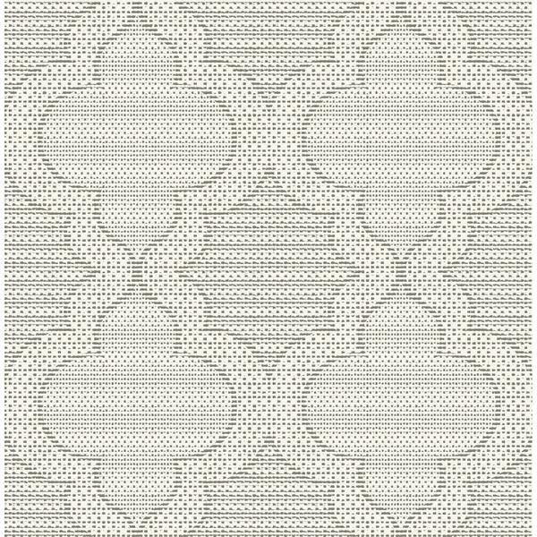 a street prints Ernest Charcoal Quilted Quatrefoil Wallpaper