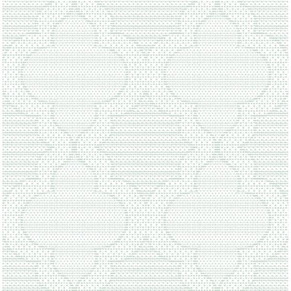a street prints Ernest Turquoise Quilted Quatrefoil Wallpaper