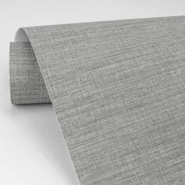 A Street Prints Essence Grey Linen Texture Wallpaper