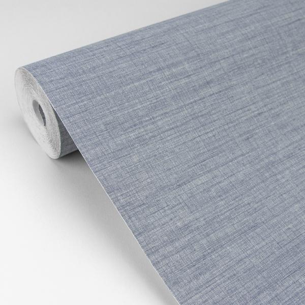 A Street Prints Essence Light Blue Linen Texture Wallpaper