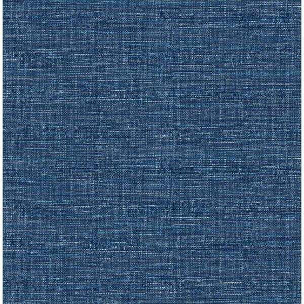 a street prints Exhale Dark Blue Woven Texture Wallpaper
