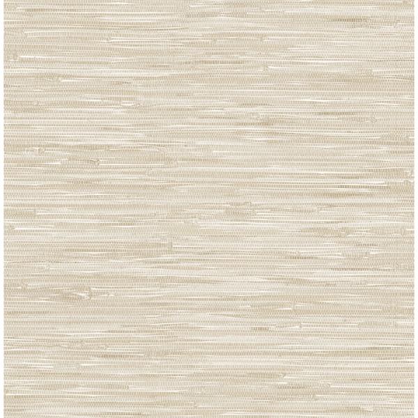 a street prints Exhale Dove Woven Faux Grasscloth Wallpaper