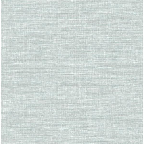 a street prints Exhale Light Blue Faux Grasscloth Wallpaper