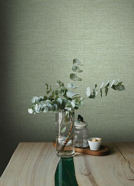 A Street Prints Exhale Light Green Texture Wallpaper