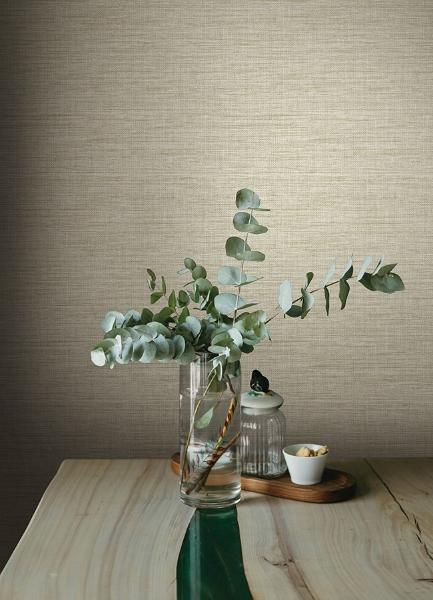 A Street Prints Exhale Light Yellow Texture Wallpaper