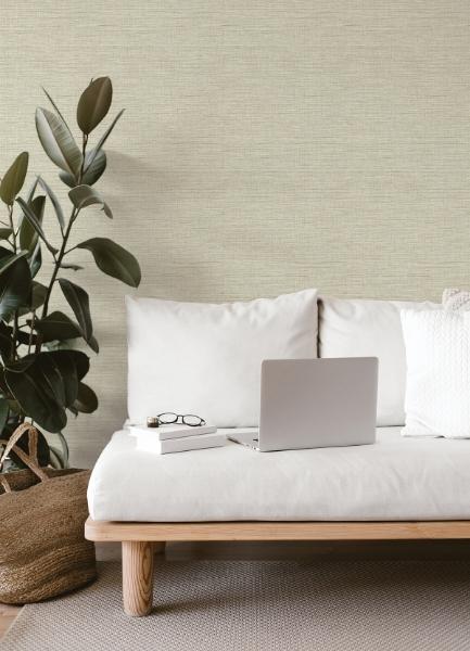 A Street Prints Exhale Light Yellow Texture Wallpaper