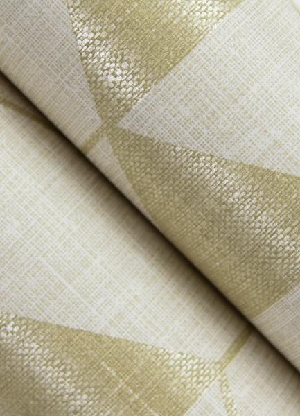 A Street Prints Fairbank Gold Linen Geometric Wallpaper By Scott Living