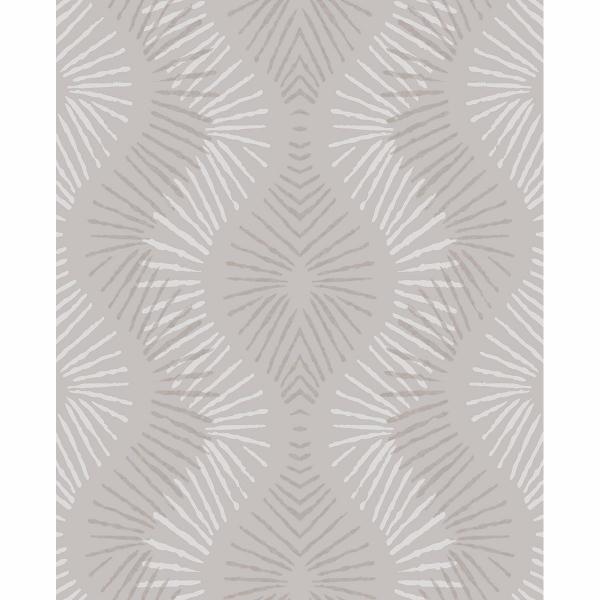 a street prints Feliz Champagne Beaded Ogee Wallpaper
