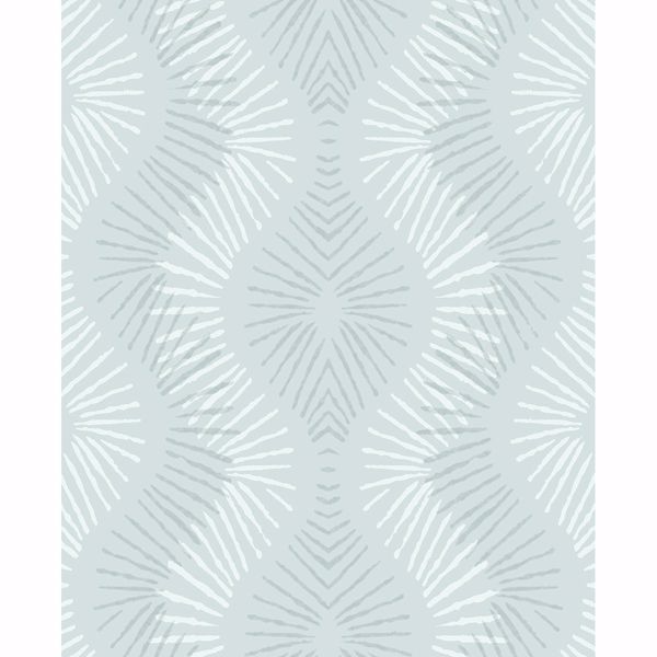 a street prints Feliz Seafoam Beaded Ogee Wallpaper