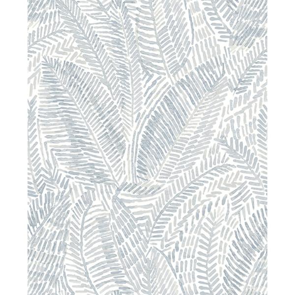 a street prints Fildia Light Blue Botanical Wallpaper