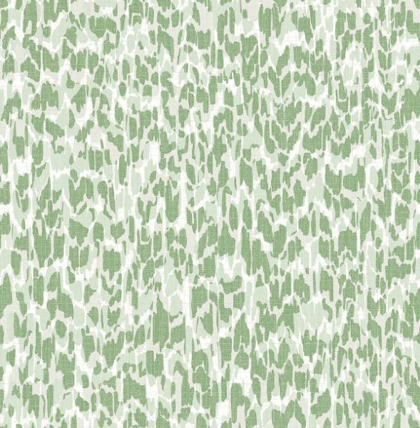 a street prints Flavia Green Animal Print Wallpaper