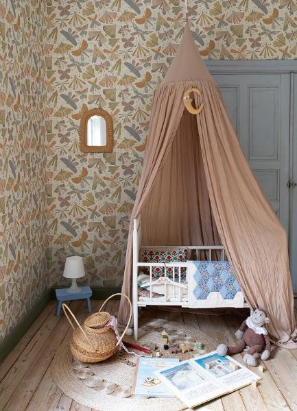 A Street Prints Flyga Moss Butterfly Bonanza Wallpaper