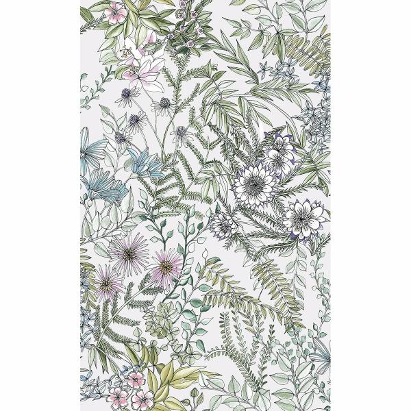 a street prints Full Bloom Off-White Floral Wallpaper