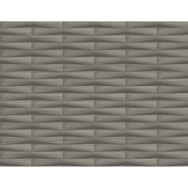 a street prints Gator Brown Geometric Stripe Wallpaper