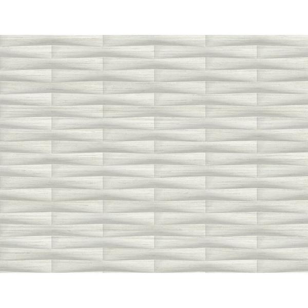 a street prints Gator Light Grey Geometric Stripe Wallpaper