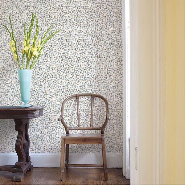 A Street Prints Giverny Multicolor Miniature Floral Wallpaper