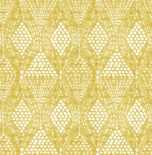 a street prints Grady Yellow Dotted Geometric Wallpaper