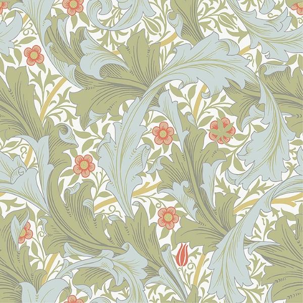 a street prints Granville Olive Leafy Vine Wallpaper