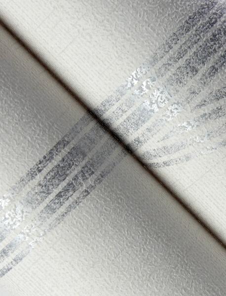 A Street Prints Harlow Silver Curved Contours Wallpaper