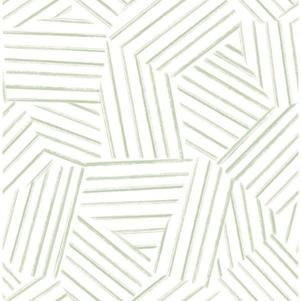 a street prints Helene Sage Geometric Lines Wallpaper