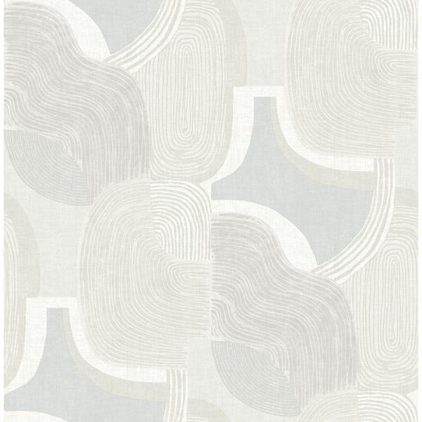 a street prints Hollace Sky Blue Geometric Wallpaper