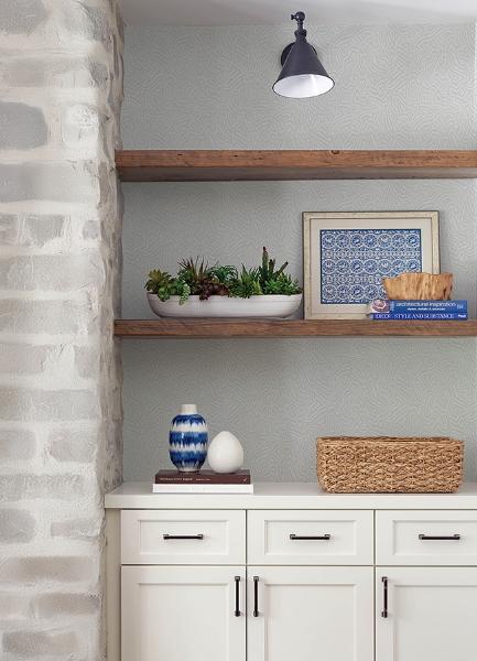 A Street Prints Hollenback Pearl Dotted Abstract Wallpaper