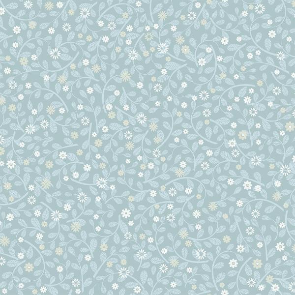 a street prints Hummelvik Blue Daisy Trail Wallpaper