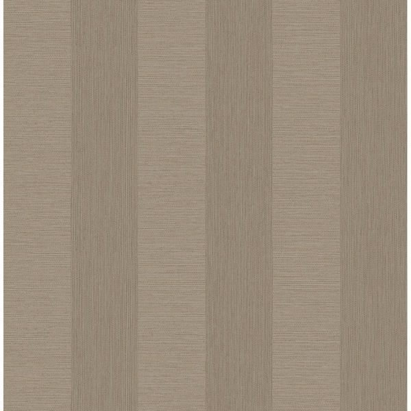 a street prints Intrepid Beige Faux Grasscloth Stripe Wallpaper