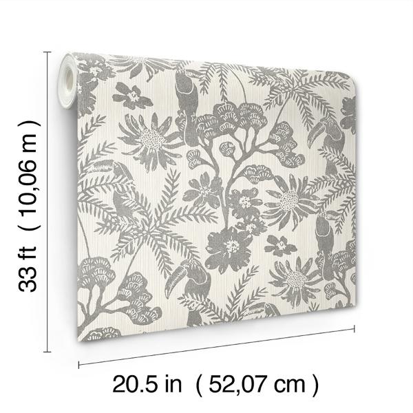 A Street Prints Jacaranda Stone Tropical Trail Wallpaper