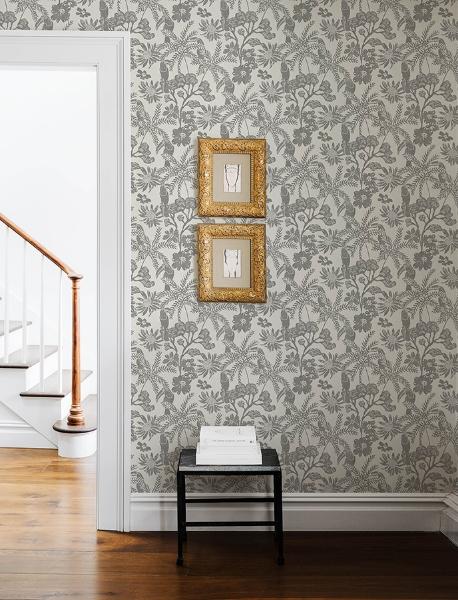 A Street Prints Jacaranda Stone Tropical Trail Wallpaper