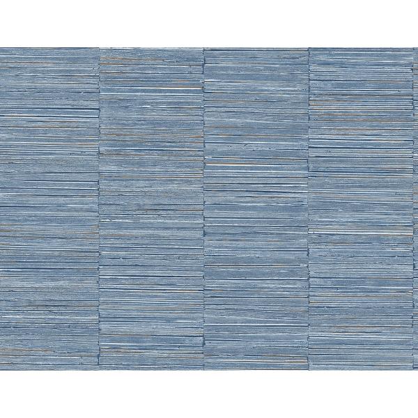 a street prints Jenga Blue Striped Column Wallpaper