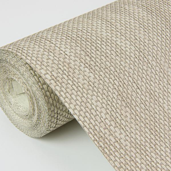 A Street Prints Jia Taupe Paper Weave Grasscloth Wallpaper